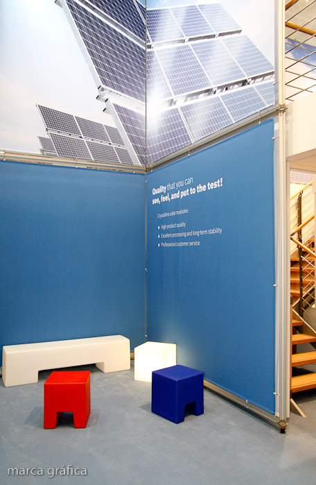 Messestand Bosch Solar Energy AG