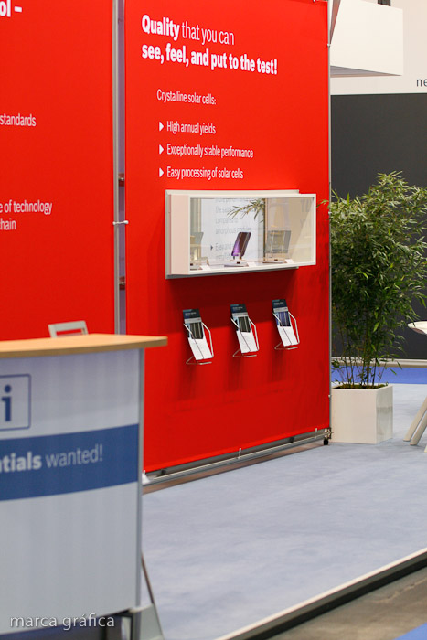 Messestand Bosch Solar Energy AG