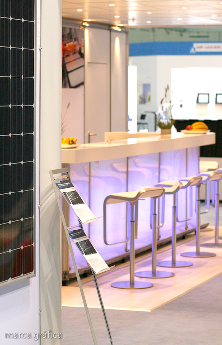 Messestand Bosch Solar Energy AG