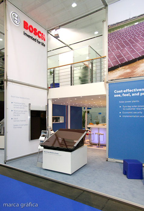 Messestand Bosch Solar Energy AG