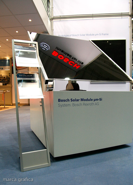 Messestand Bosch Solar Energy AG