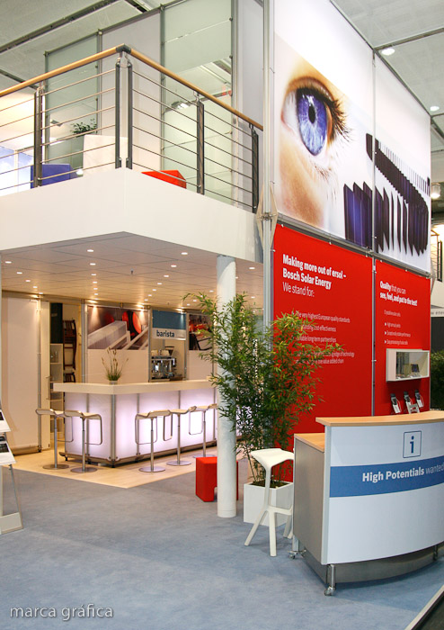 Messestand Bosch Solar Energy AG