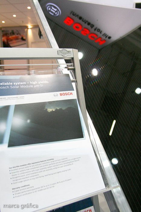 Messestand Bosch Solar Energy AG