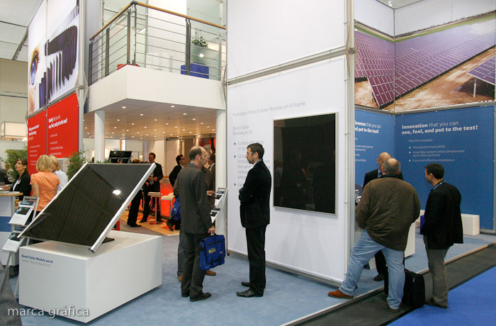 Messestand Bosch Solar Energy AG