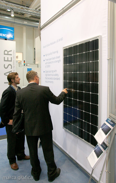 Messestand Bosch Solar Energy AG