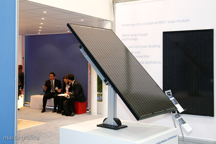 Messestand Bosch Solar Energy AG