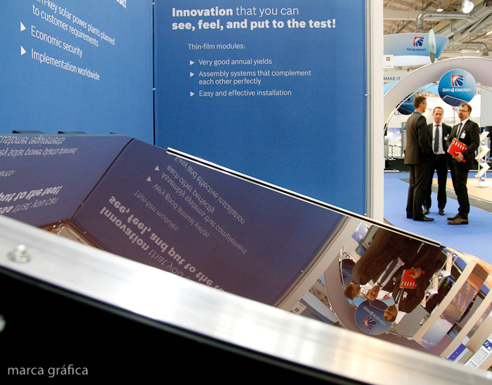 Messestand Bosch Solar Energy AG