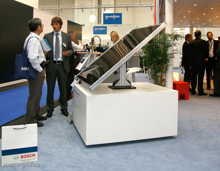 Messestand Bosch Solar Energy AG