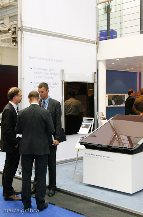 Messestand Bosch Solar Energy AG
